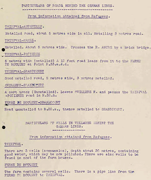 War Diary Scan